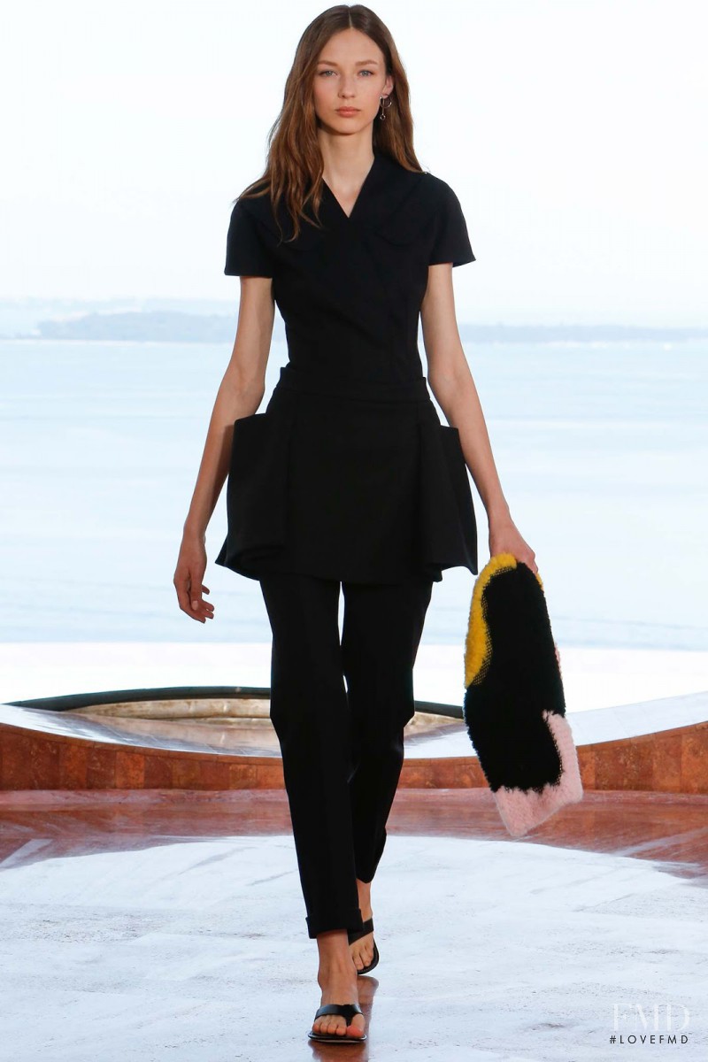 Ala Sekula featured in  the Christian Dior fashion show for Resort 2016