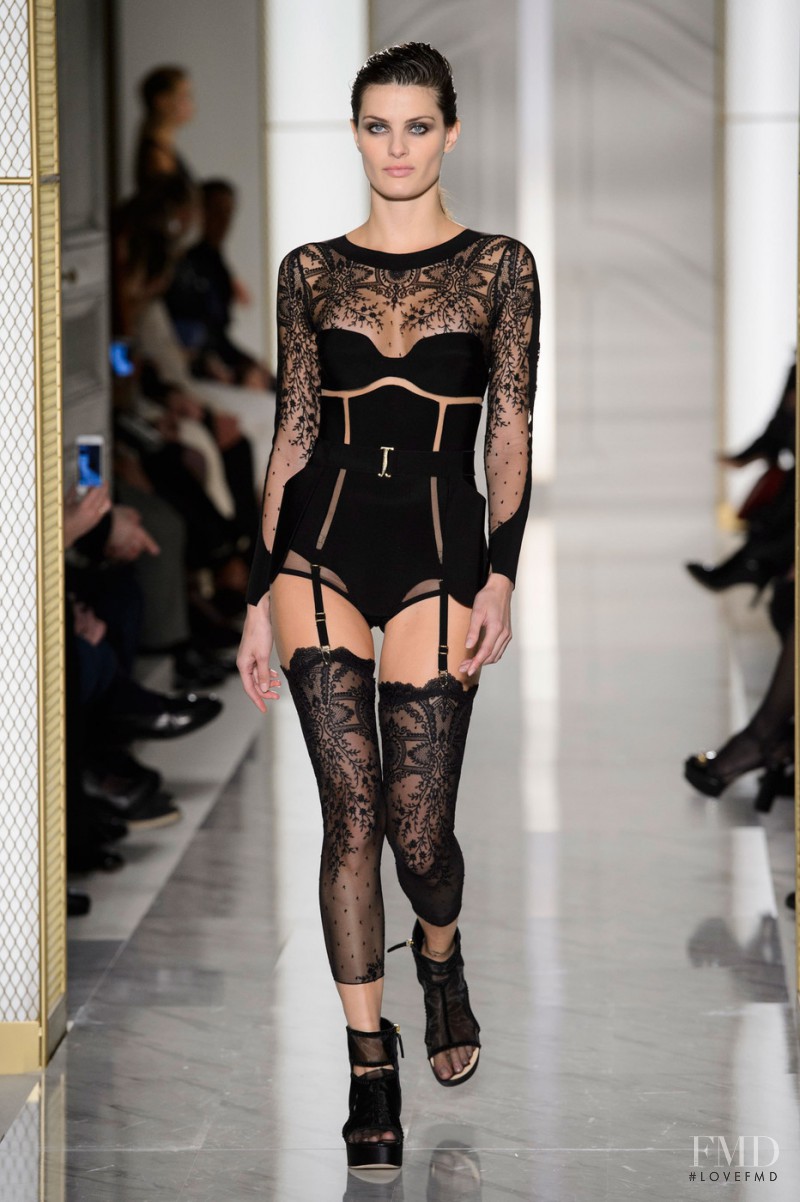Isabeli Fontana featured in  the La Perla fashion show for Spring/Summer 2015