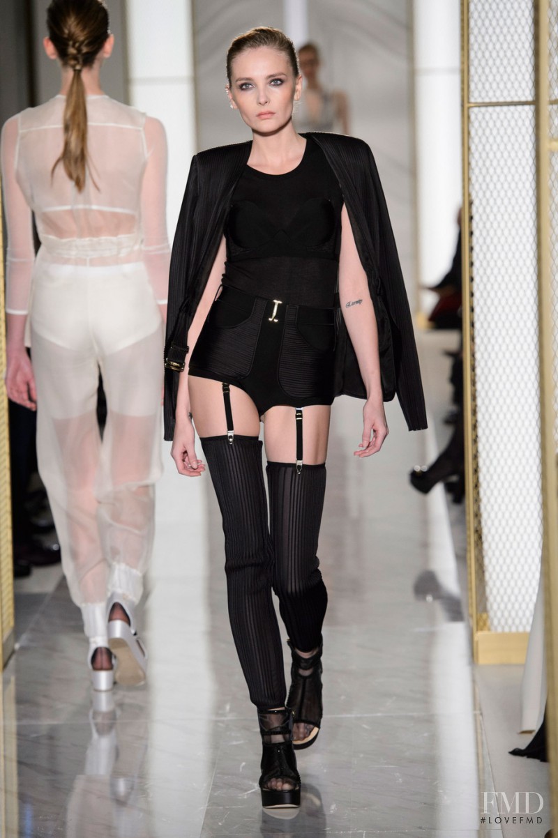Snejana Onopka featured in  the La Perla fashion show for Spring/Summer 2015