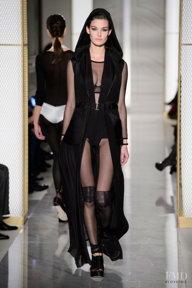 Ophélie Guillermand featured in  the La Perla fashion show for Spring/Summer 2015