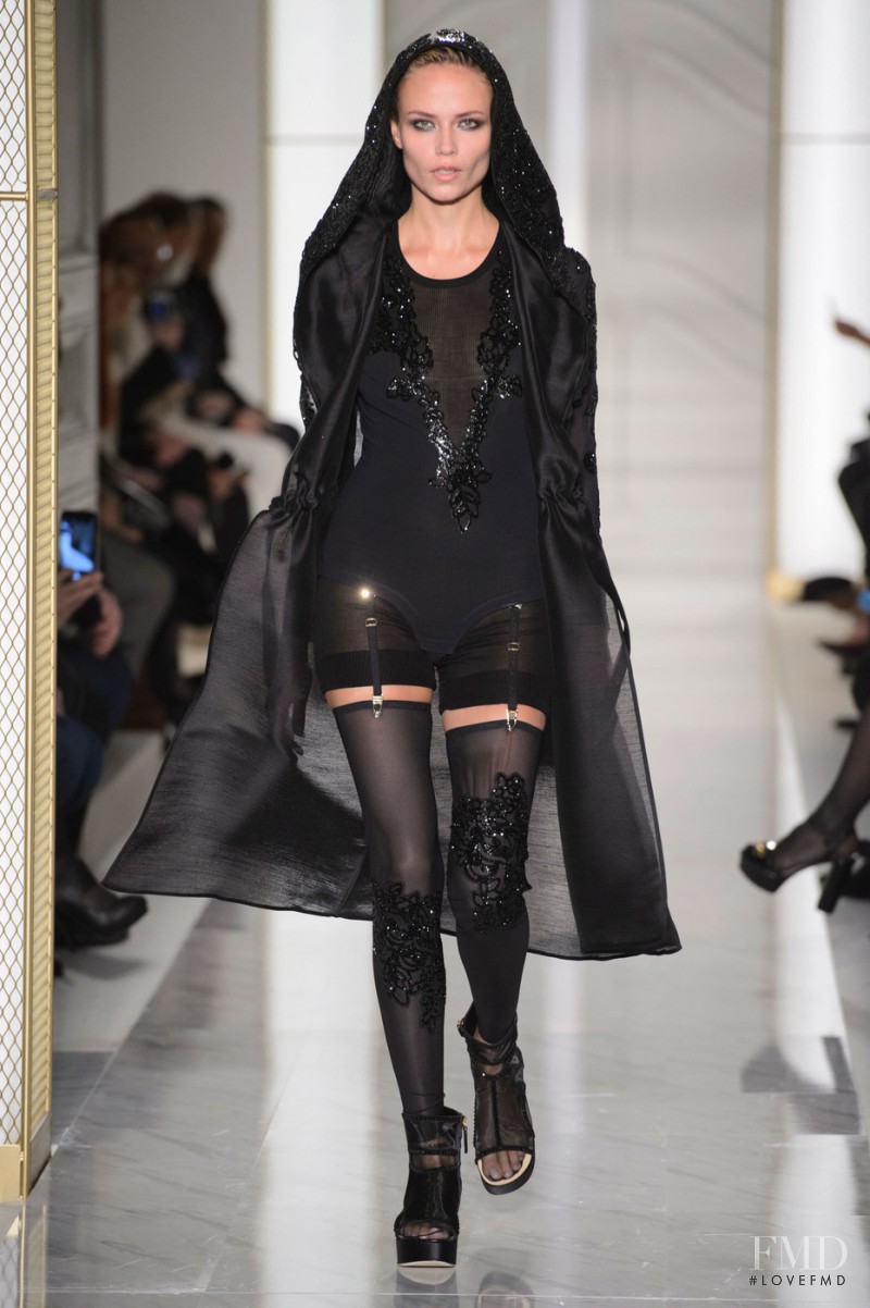 Natasha Poly featured in  the La Perla fashion show for Spring/Summer 2015