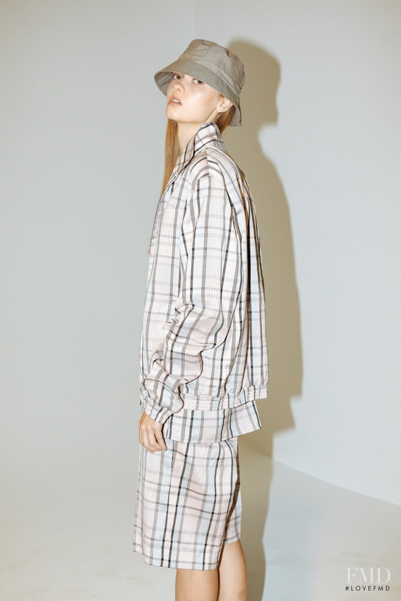 Alessiya Merzlova featured in  the Duckie Brown lookbook for Spring/Summer 2015