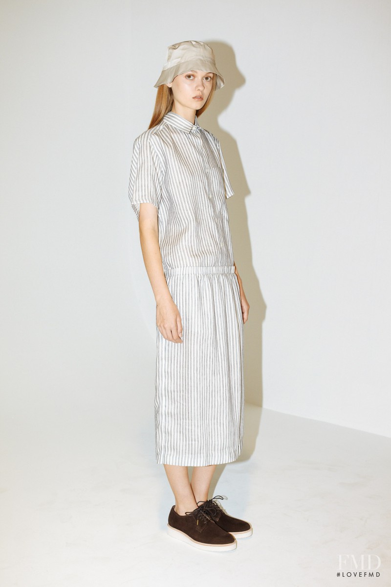 Alessiya Merzlova featured in  the Duckie Brown lookbook for Spring/Summer 2015