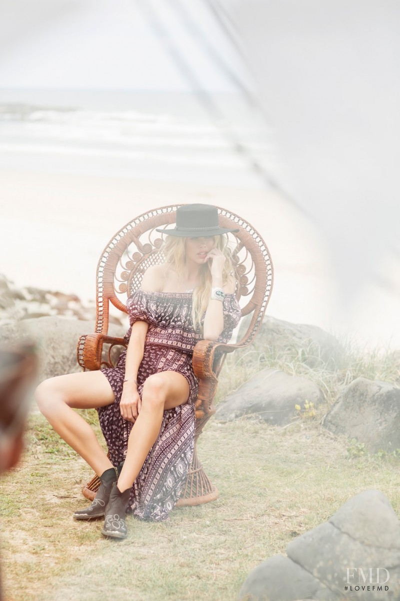 Emma Stern Nielsen featured in  the Spell and the gypsy collective lookbook for Fall 2015