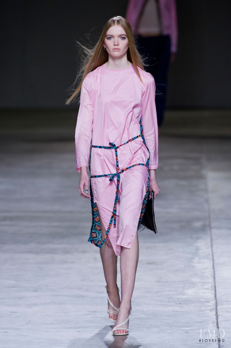 Ruth Bell featured in  the Fashion East fashion show for Autumn/Winter 2014