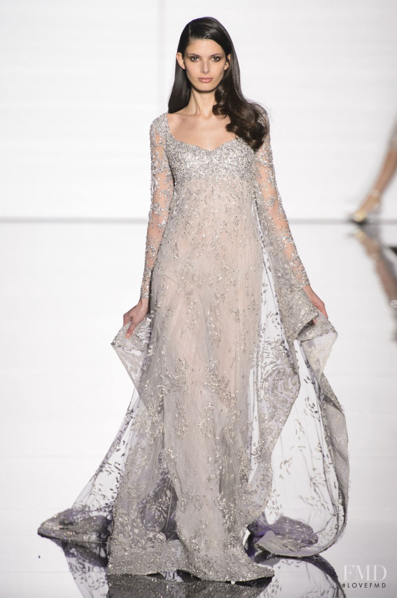 Giulia Manini featured in  the Zuhair Murad fashion show for Spring/Summer 2015