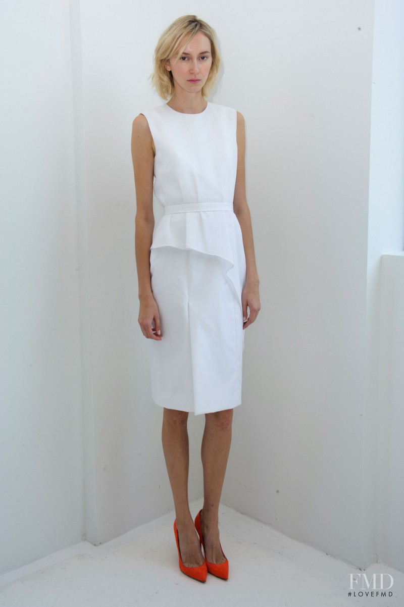 Tatiana Krasikova featured in  the Mathieu Mirano fashion show for Spring/Summer 2015