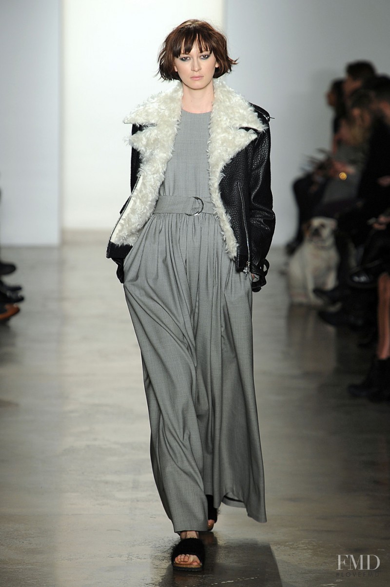 Tatiana Krasikova featured in  the Houghton fashion show for Autumn/Winter 2014