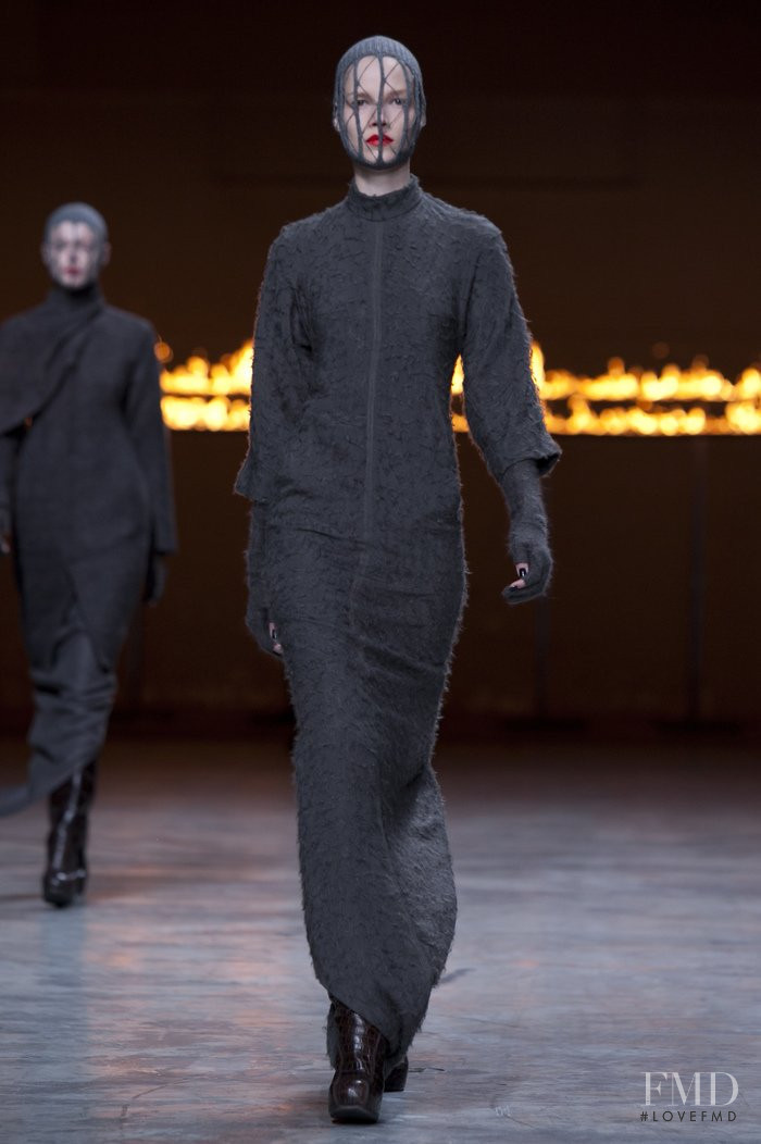 Rick Owens Mountain fashion show for Autumn/Winter 2012