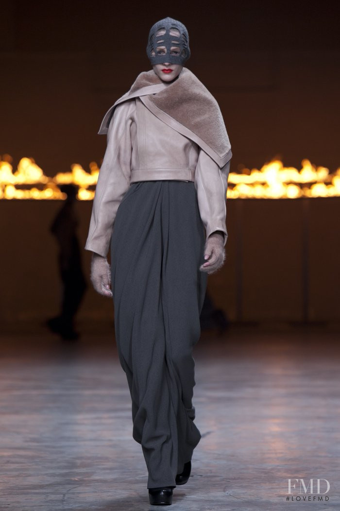 Rick Owens Mountain fashion show for Autumn/Winter 2012