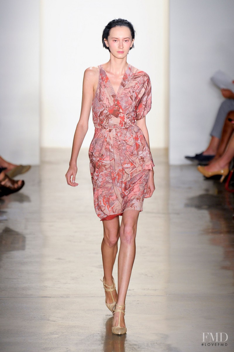 Tatiana Krasikova featured in  the Costello Tagliapietra fashion show for Spring/Summer 2013