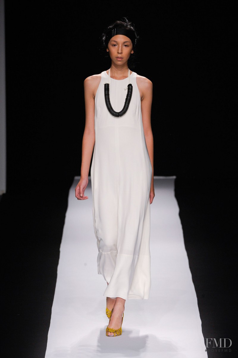 Issa Lish featured in  the Chadwick Bell fashion show for Spring/Summer 2013