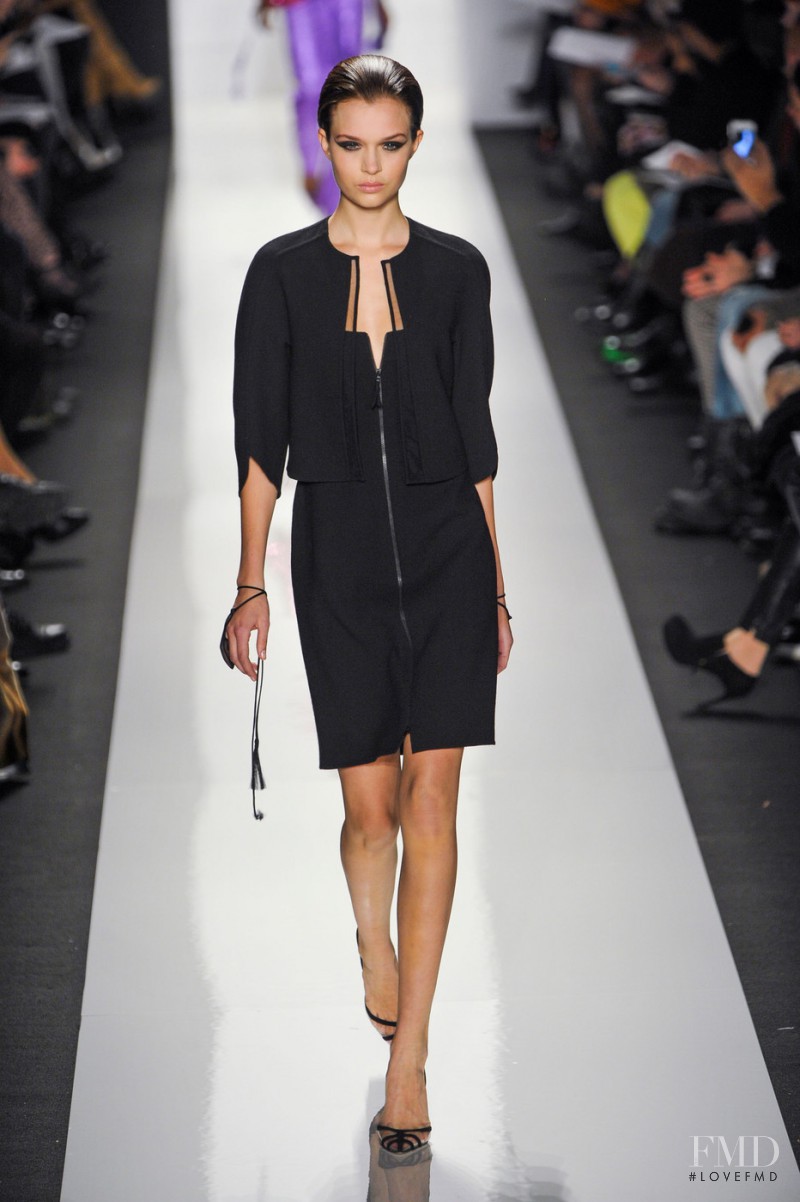 Josephine Skriver featured in  the Ralph Rucci fashion show for Autumn/Winter 2013