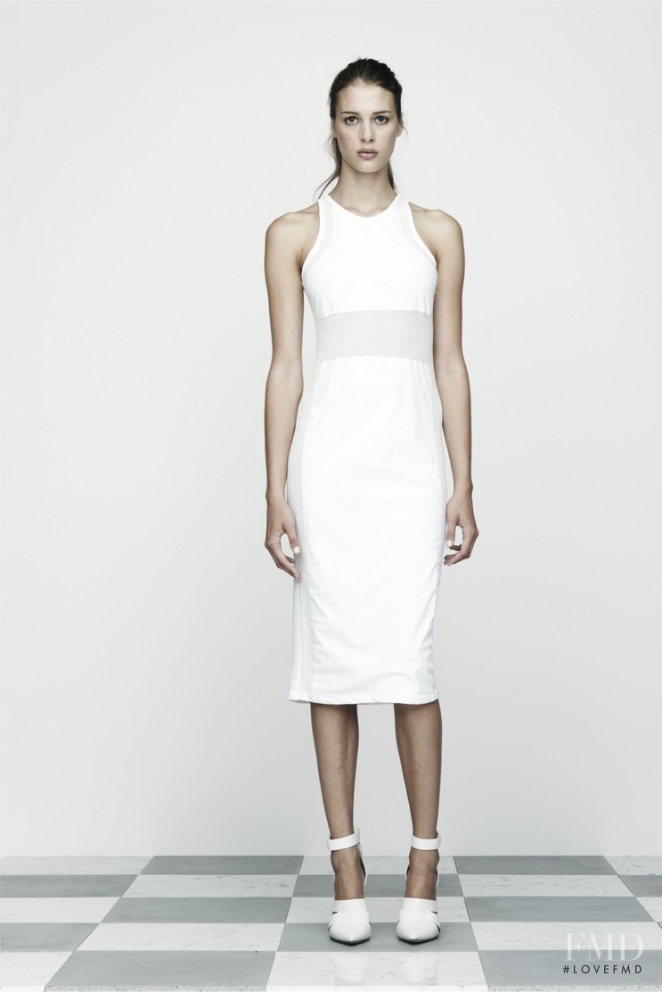 Claire De Regge featured in  the T by Alexander Wang fashion show for Spring/Summer 2012