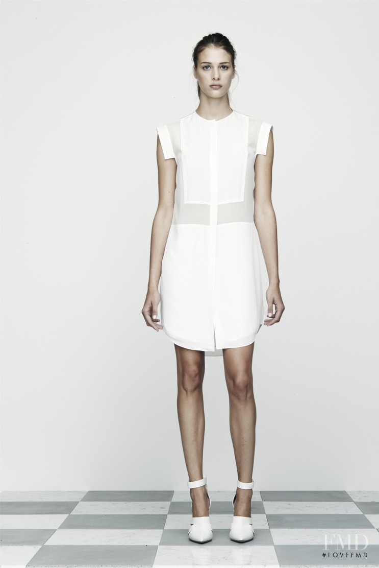 Claire De Regge featured in  the T by Alexander Wang fashion show for Spring/Summer 2012