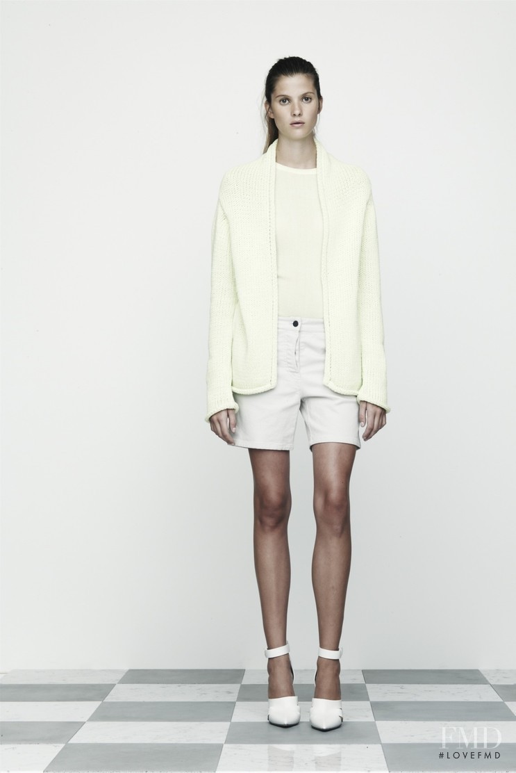 Estee Rammant featured in  the T by Alexander Wang fashion show for Spring/Summer 2012