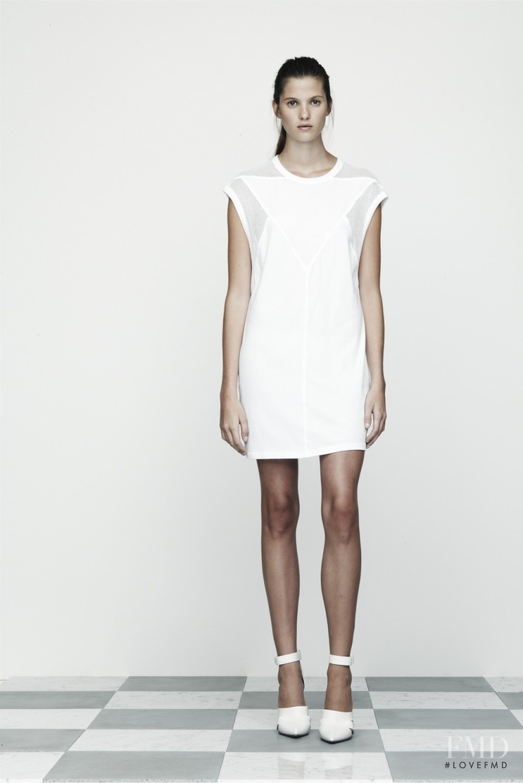 Estee Rammant featured in  the T by Alexander Wang fashion show for Spring/Summer 2012