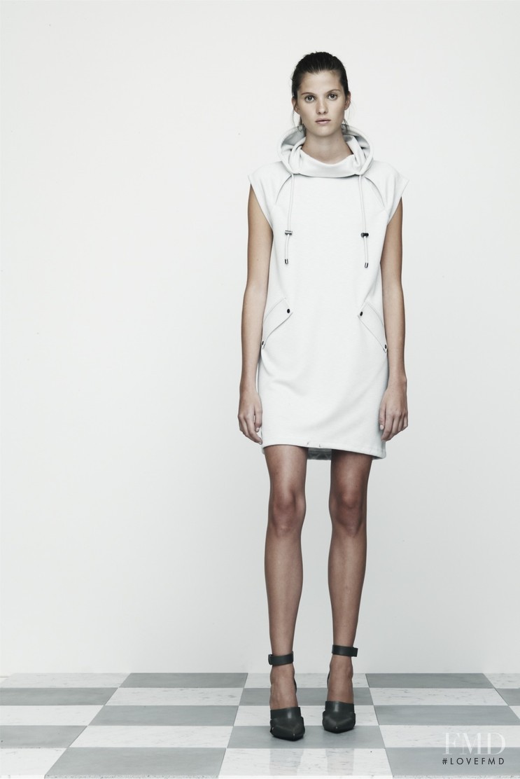 Estee Rammant featured in  the T by Alexander Wang fashion show for Spring/Summer 2012