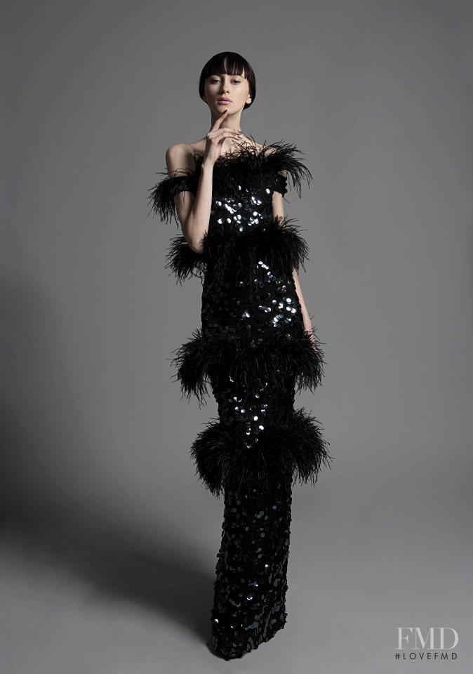 Tatiana Krasikova featured in  the Houghton lookbook for Autumn/Winter 2013