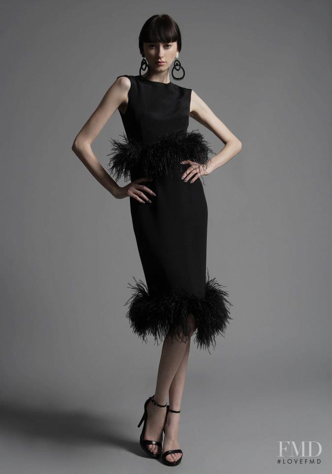 Tatiana Krasikova featured in  the Houghton lookbook for Autumn/Winter 2013