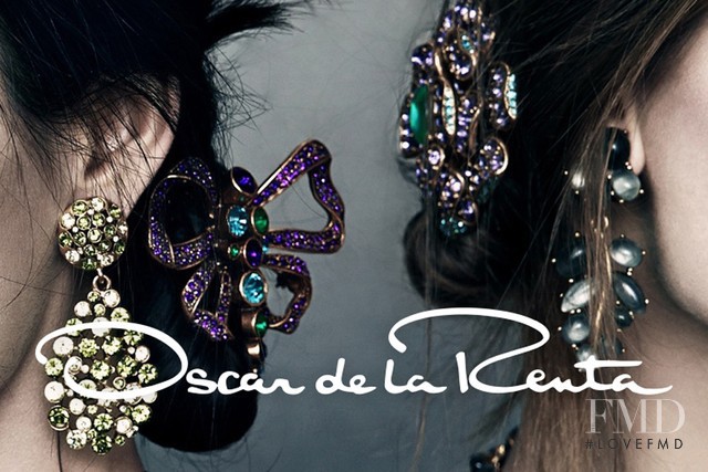 Oscar de la Renta advertisement for Autumn/Winter 2013