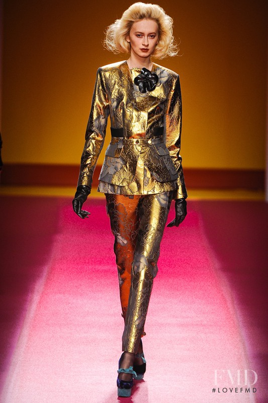 Tatiana Krasikova featured in  the Chadwick Bell fashion show for Autumn/Winter 2012