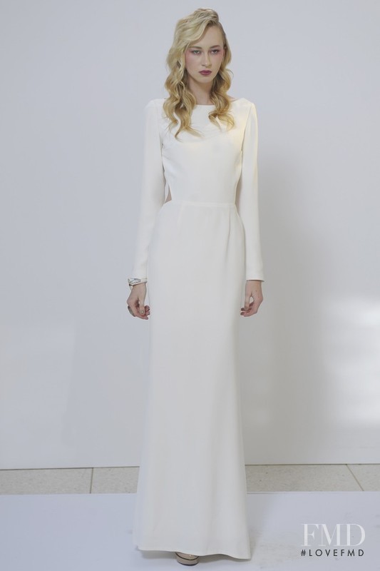 Tatiana Krasikova featured in  the Houghton fashion show for Autumn/Winter 2012