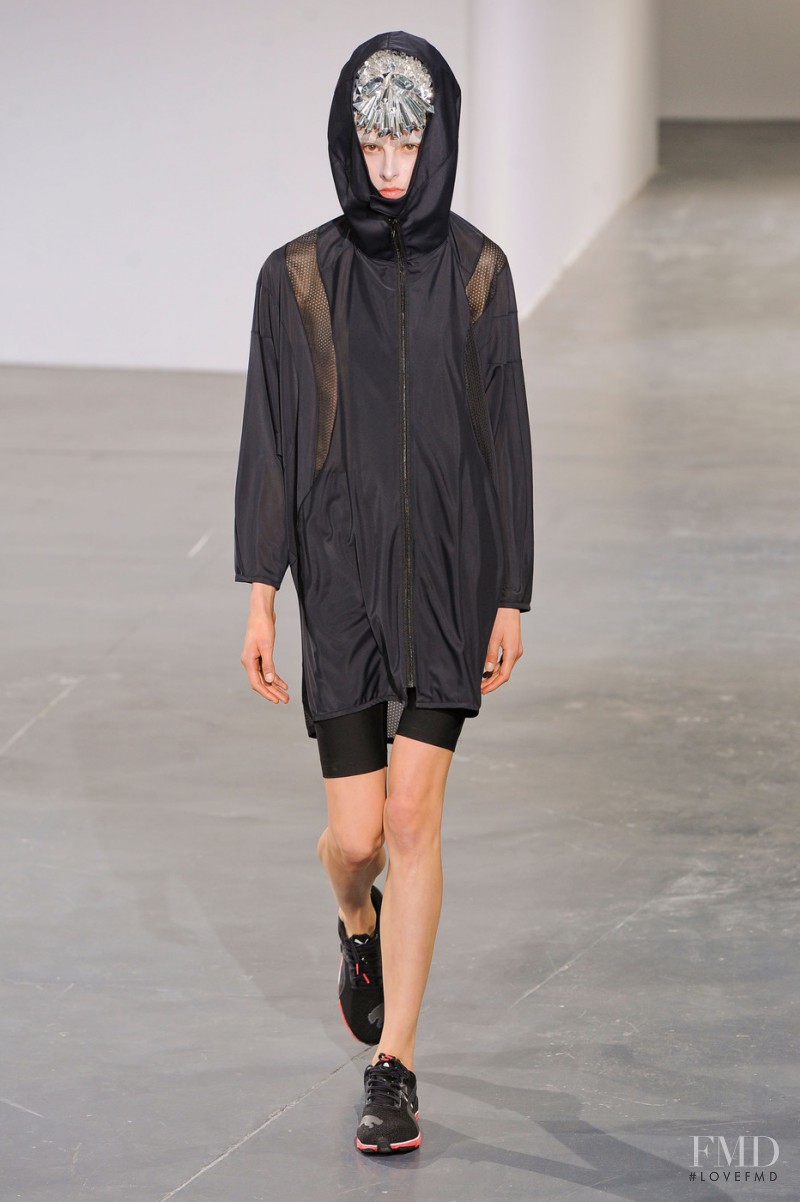 Isaac Lindsay featured in  the Junya Watanabe fashion show for Spring/Summer 2013