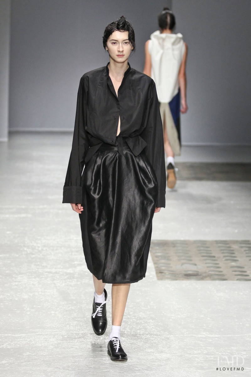 Tatiana Krasikova featured in  the Moon Young Hee fashion show for Spring/Summer 2013