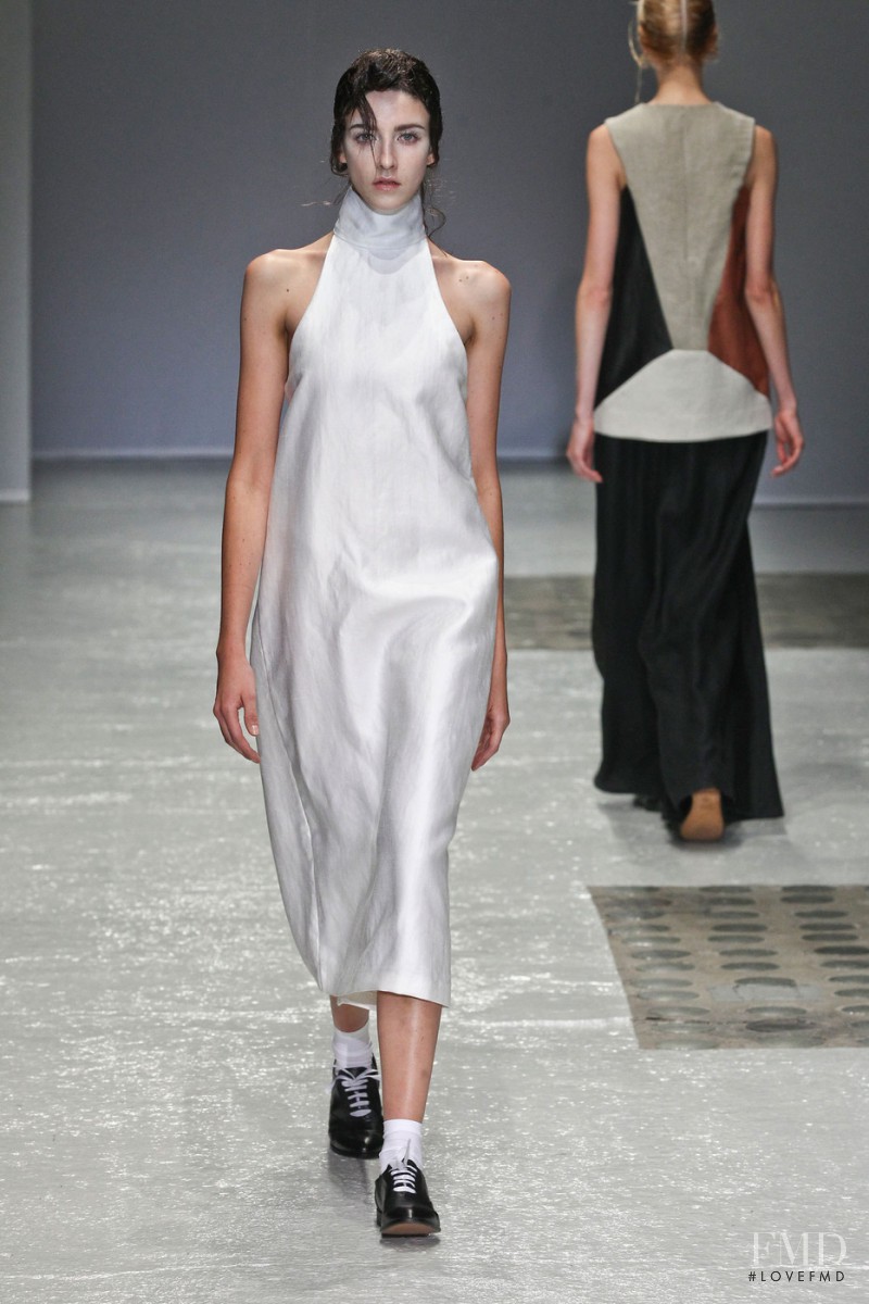 Cristina Herrmann featured in  the Moon Young Hee fashion show for Spring/Summer 2013