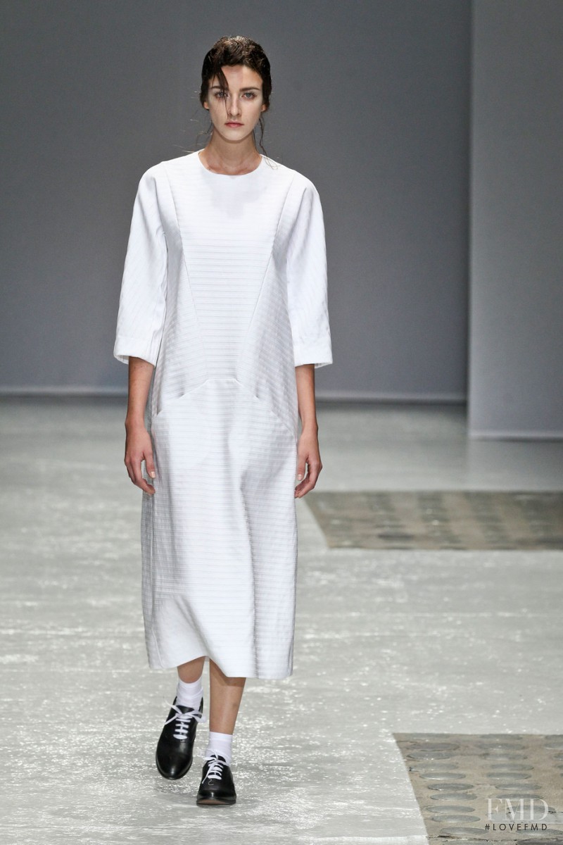 Cristina Herrmann featured in  the Moon Young Hee fashion show for Spring/Summer 2013
