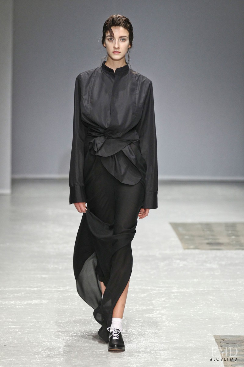 Cristina Herrmann featured in  the Moon Young Hee fashion show for Spring/Summer 2013