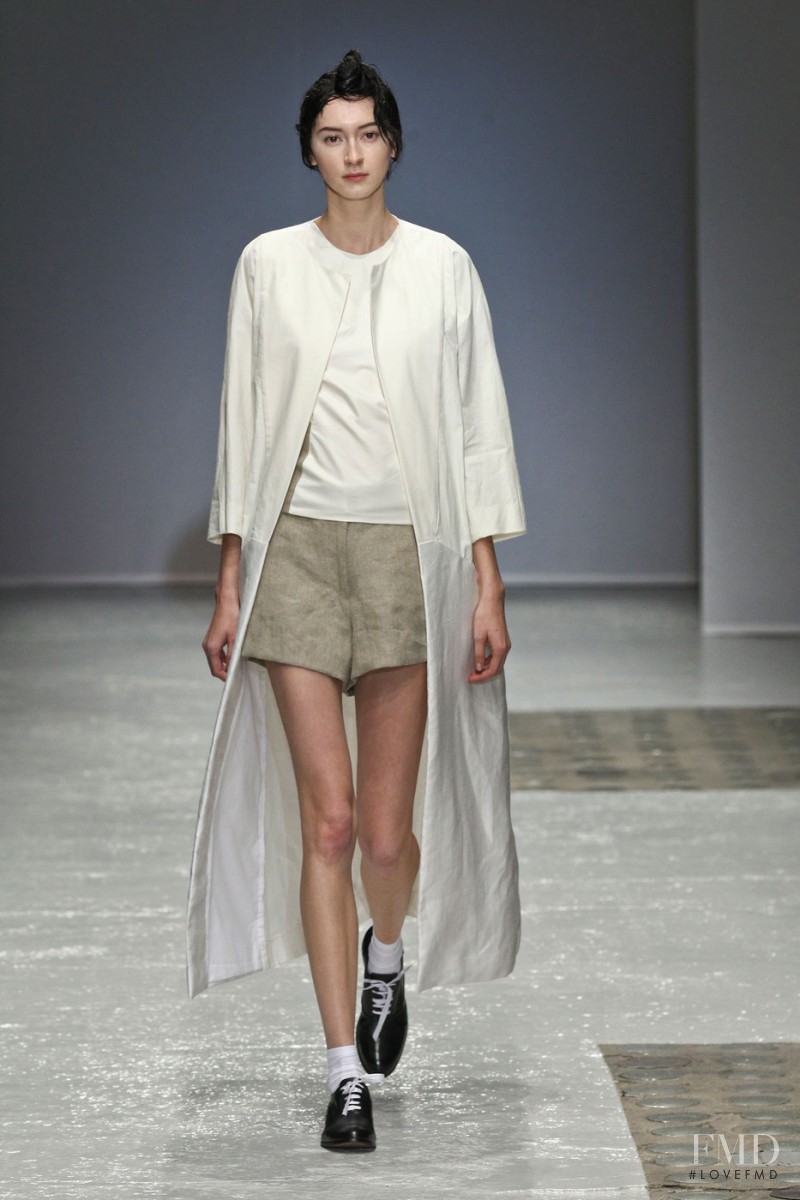 Tatiana Krasikova featured in  the Moon Young Hee fashion show for Spring/Summer 2013