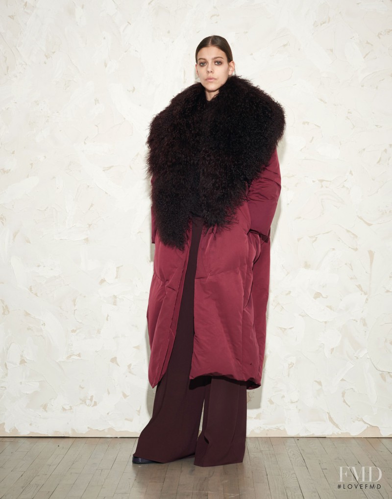 Amelia Roman featured in  the Victor Alfaro fashion show for Autumn/Winter 2015