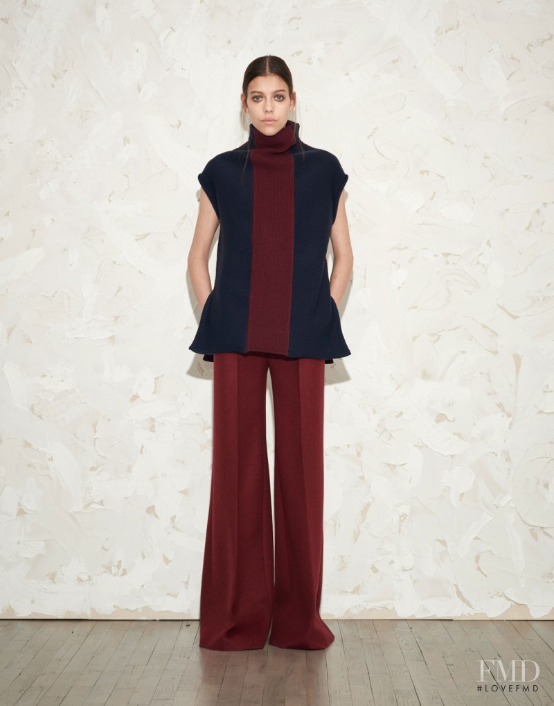 Amelia Roman featured in  the Victor Alfaro fashion show for Autumn/Winter 2015