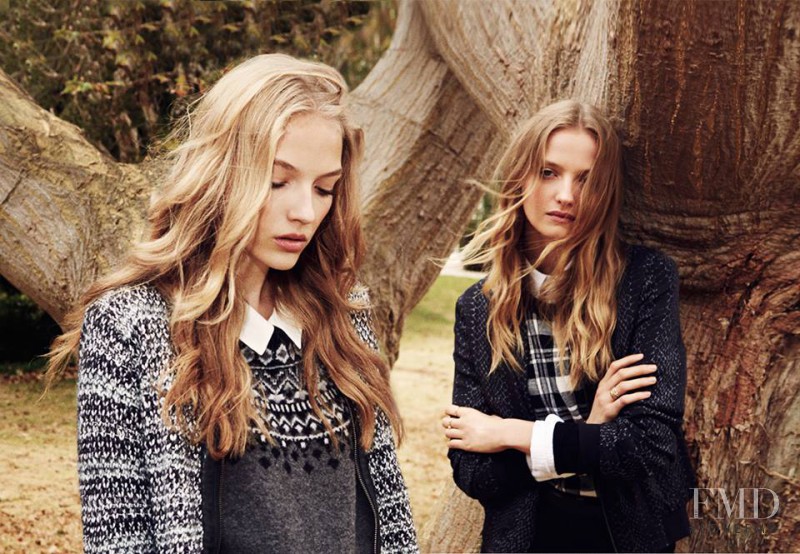 Allie Lewis featured in  the Joie lookbook for Autumn/Winter 2013