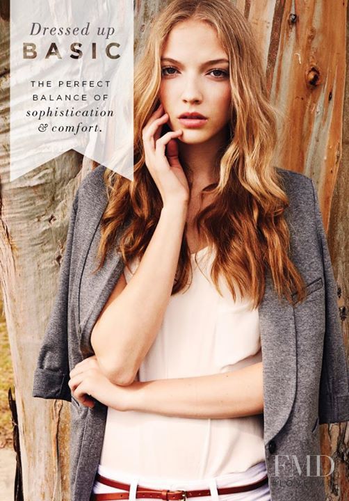 Allie Lewis featured in  the Joie lookbook for Autumn/Winter 2013