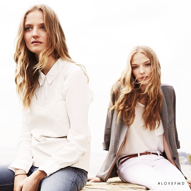 Allie Lewis featured in  the Joie lookbook for Autumn/Winter 2013