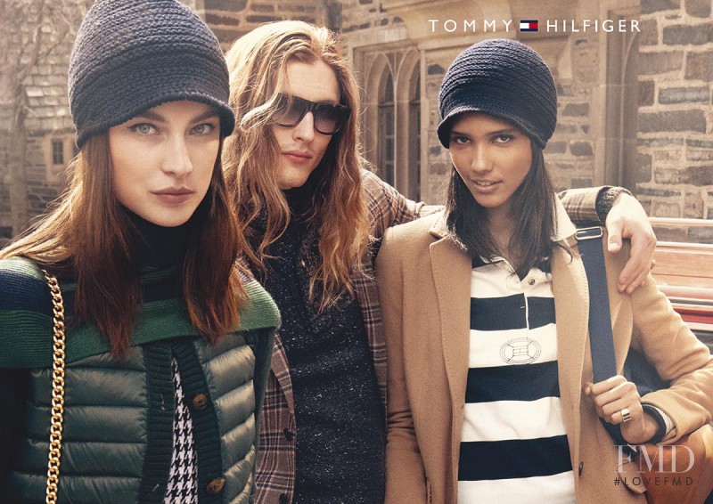 Cora Emmanuel featured in  the Tommy Hilfiger advertisement for Autumn/Winter 2013