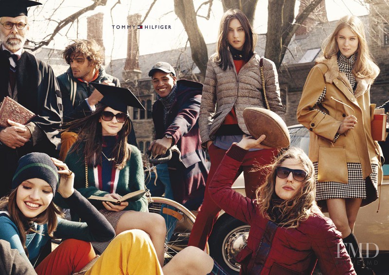 Jacquelyn Jablonski featured in  the Tommy Hilfiger advertisement for Autumn/Winter 2013