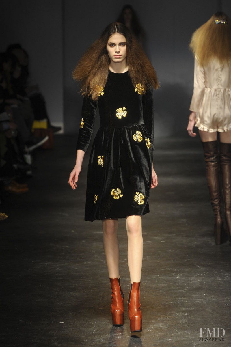 Amy Torrance featured in  the Charles Anastase fashion show for Autumn/Winter 2011