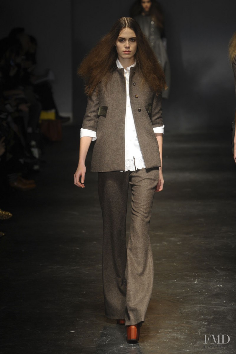 Amy Torrance featured in  the Charles Anastase fashion show for Autumn/Winter 2011