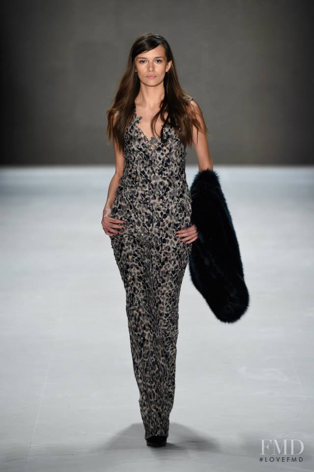 Alena Podloznaya featured in  the Laurel fashion show for Autumn/Winter 2015