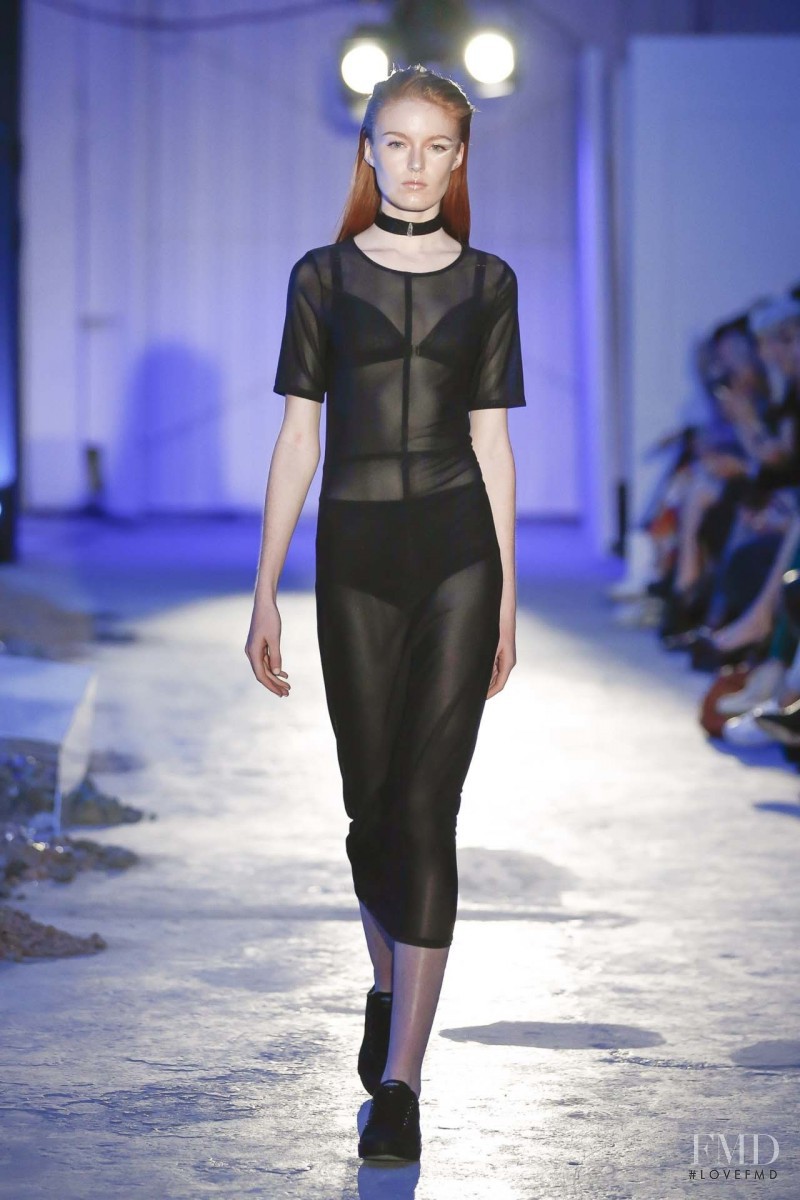 Brooke Durrant featured in  the Serpent & The Swan fashion show for Spring/Summer 2015