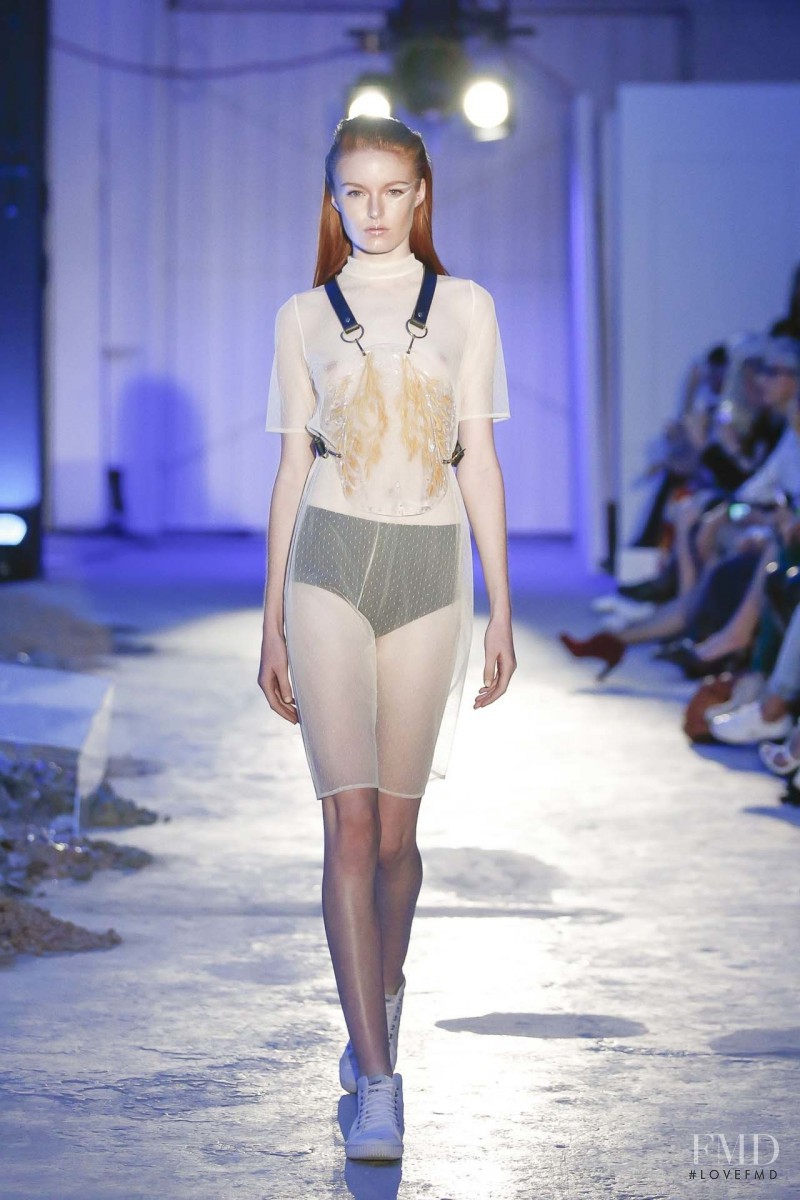 Brooke Durrant featured in  the Serpent & The Swan fashion show for Spring/Summer 2015