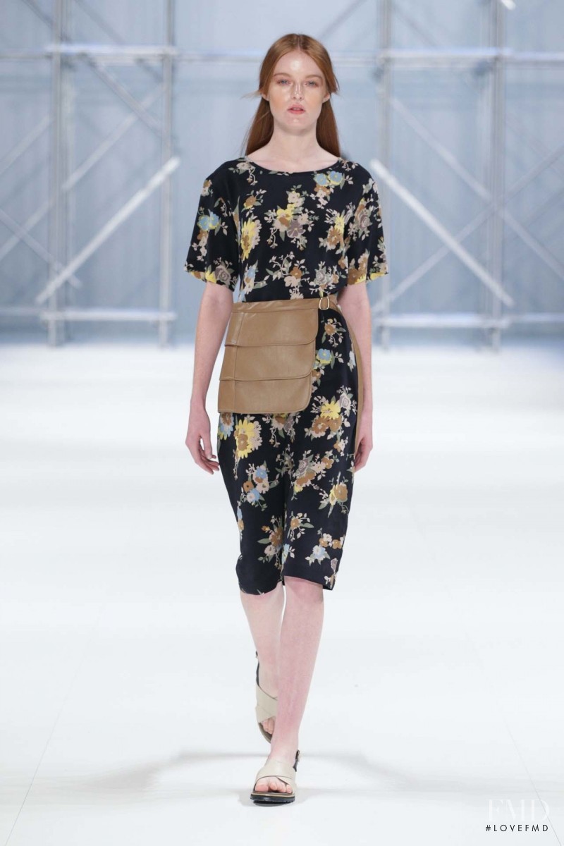 Brooke Durrant featured in  the Kate Sylvester fashion show for Spring/Summer 2015