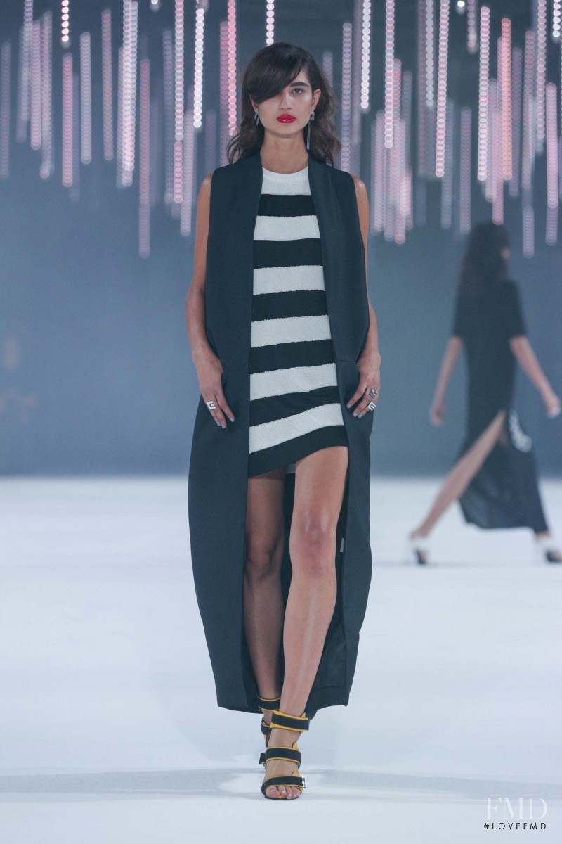 Roberta Pecoraro featured in  the Manning Cartell fashion show for Spring/Summer 2015
