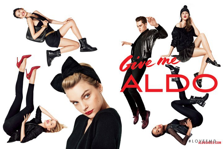 Anais Pouliot featured in  the Aldo advertisement for Autumn/Winter 2013