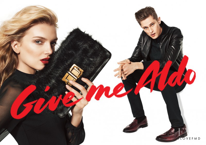 Lily Donaldson featured in  the Aldo advertisement for Autumn/Winter 2013