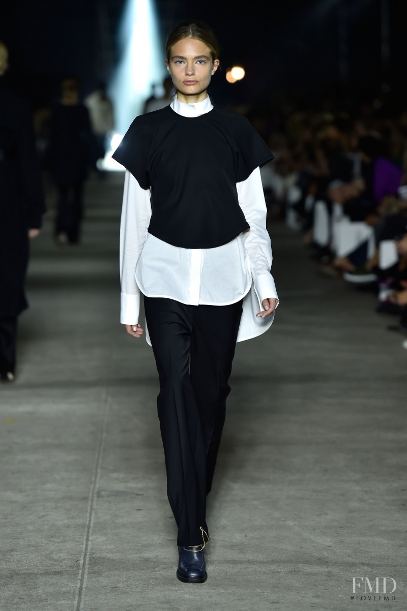 Anna Mila Guyenz featured in  the Ellery fashion show for Spring/Summer 2015